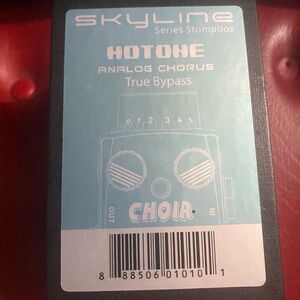 Hotone Skyline Series "Choir" Analog Chorus Pedal - Light Blue